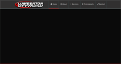 Desktop Screenshot of lumbertonoffroad.net